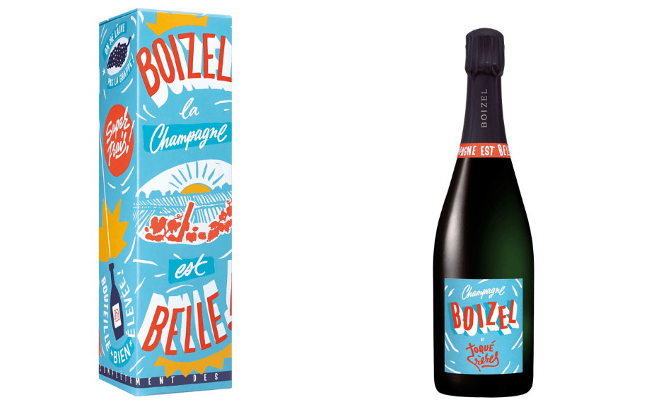 SOWINE twiste l’édition limitée de Champagne Boizel avec Toqué Frères 2